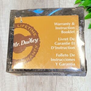 NEW Mr. Dudley Salt Pepper Grinder Mini Cube Crank Set Acrylic